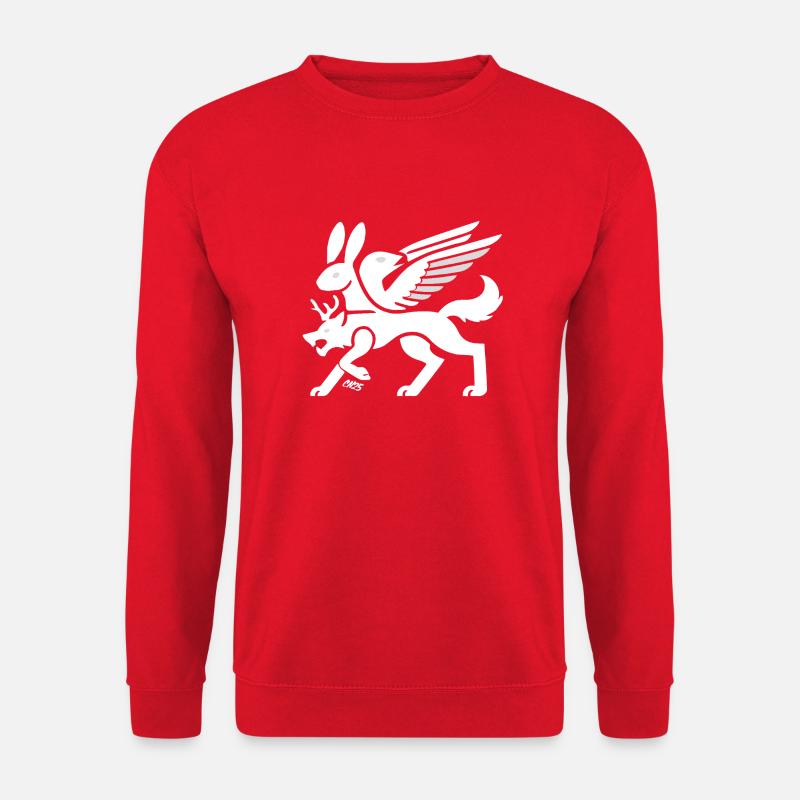 Wolpertinger - Unisex Pullover - Rot