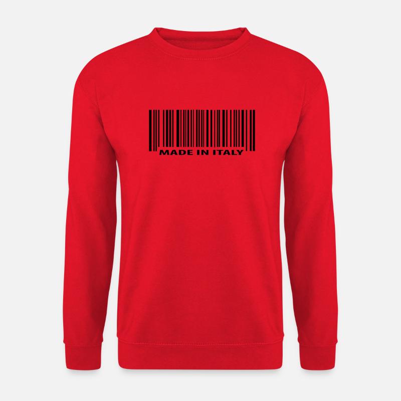 Made in Italy - Unisex Sweatshirt - red