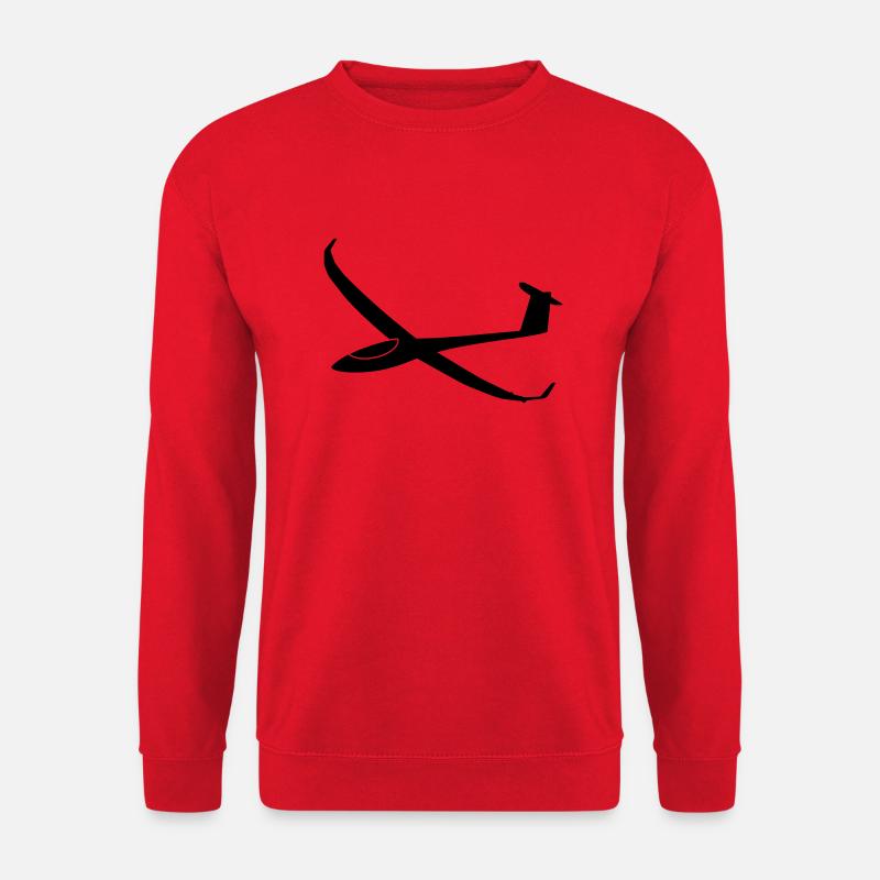 js3 segelflugzeug - Unisex Pullover - Rot