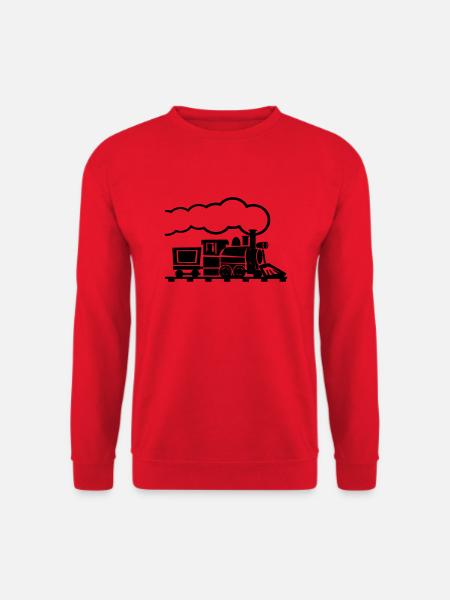 Alte Lok 2 - Unisex Pullover - Rot