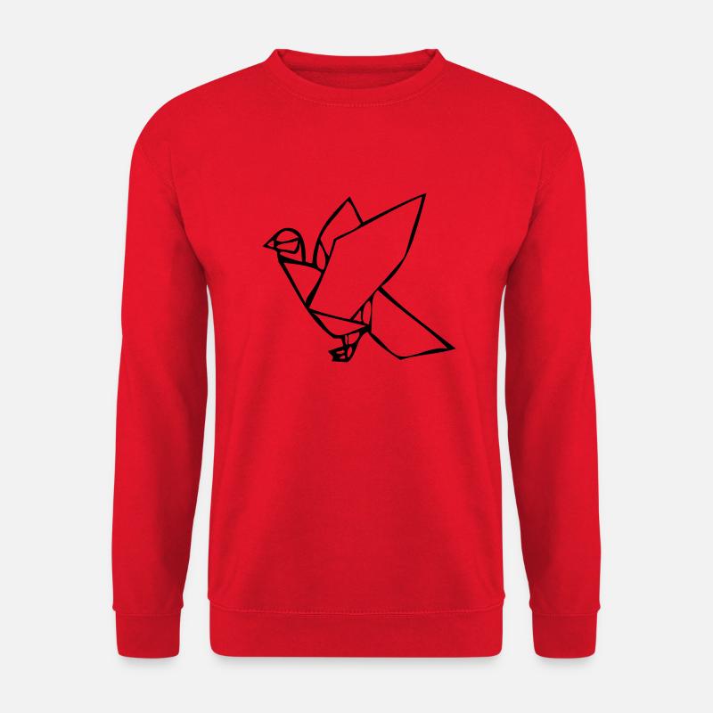 taube_001 - Sweat-shirt Unisexe - rouge
