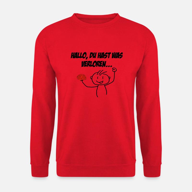 Hirn - Unisex Pullover - Rot