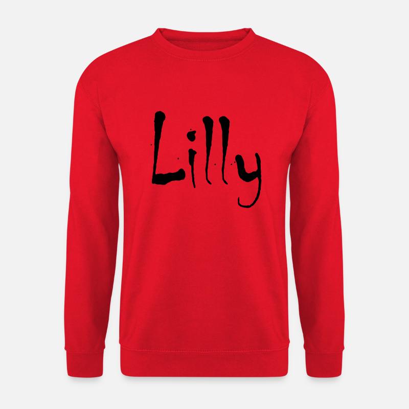 Lilly - Unisex Pullover - Rot