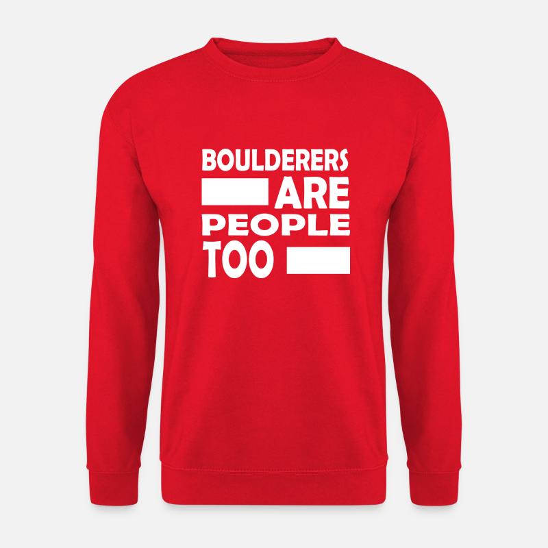 climbing - Unisex Pullover - Rot
