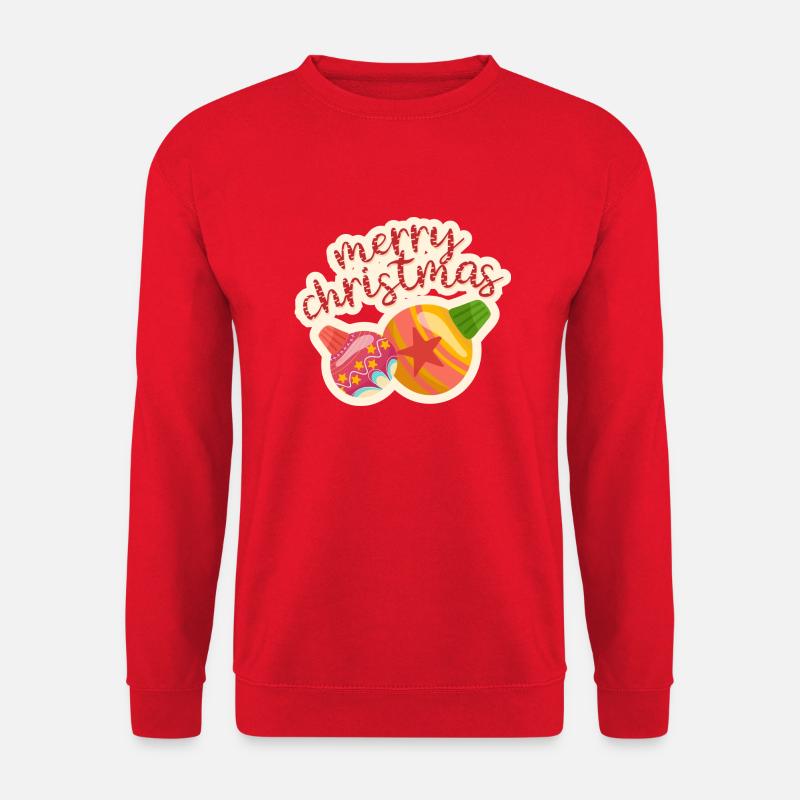 merry Christmas 12 - Unisex Pullover - Rot