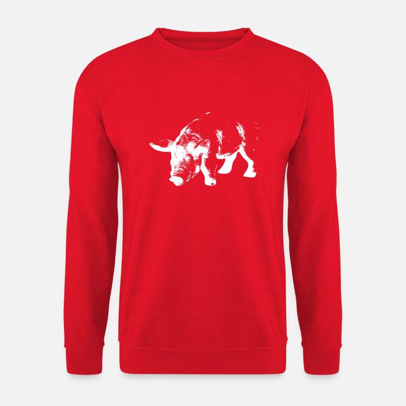 Tierschutz Schwein - Unisex Pullover - Rot