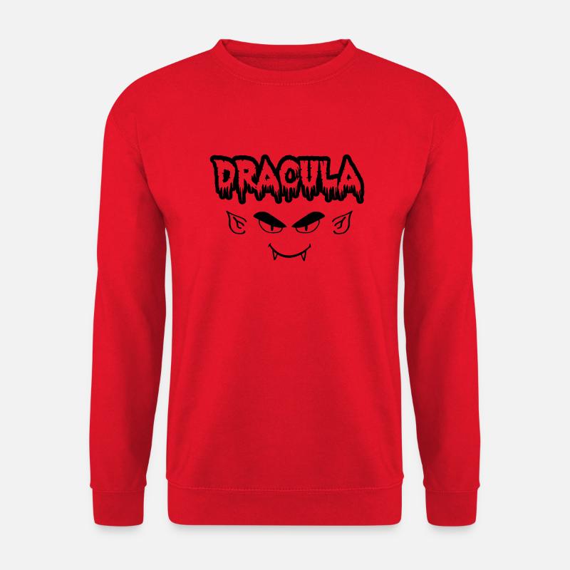 Dracula 01 - Unisex Sweatshirt - red