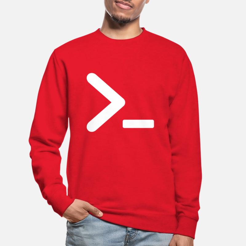 >_ invite du programme du système d’exploitation Sweat-shirt Unisexe