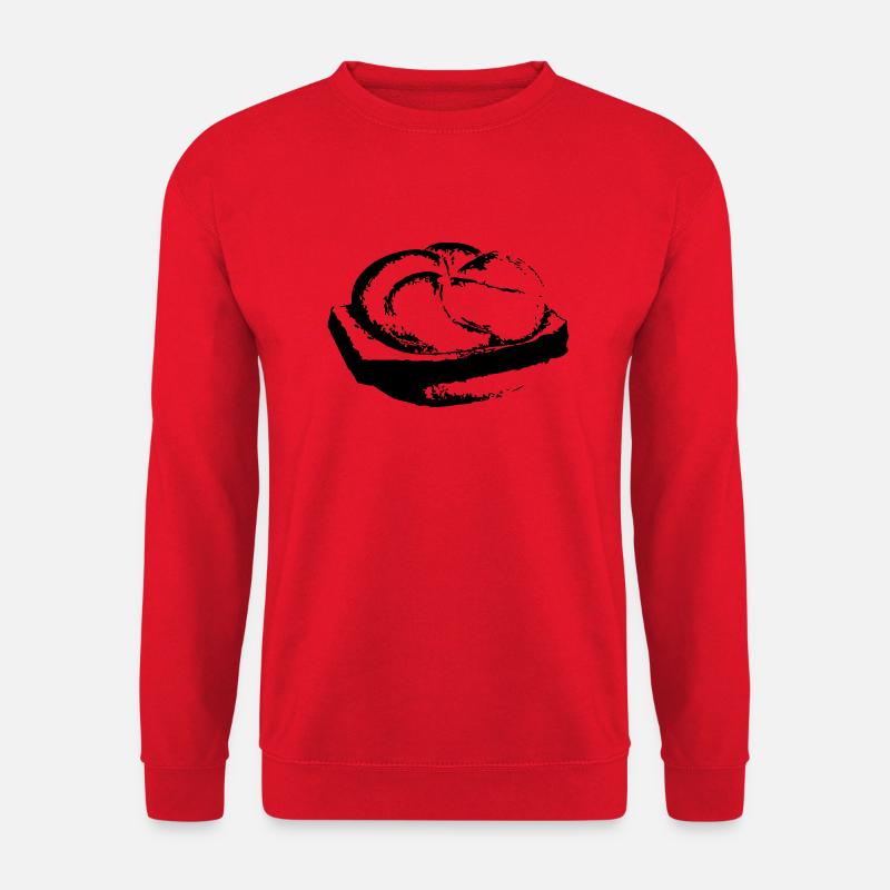 Leberkassemmel - Unisex Pullover - Rot