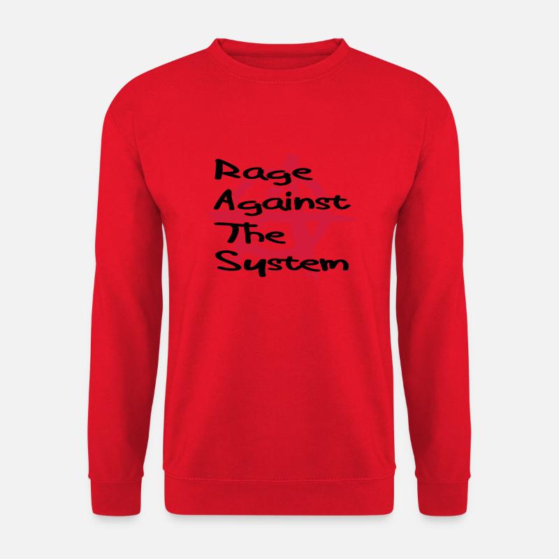 Anarchy__V007 - Unisex Pullover - Rot