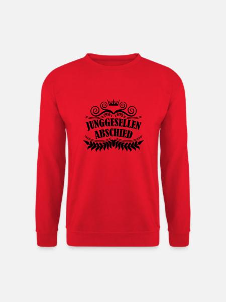 junggesellenabschied - Unisex Sweatshirt - red