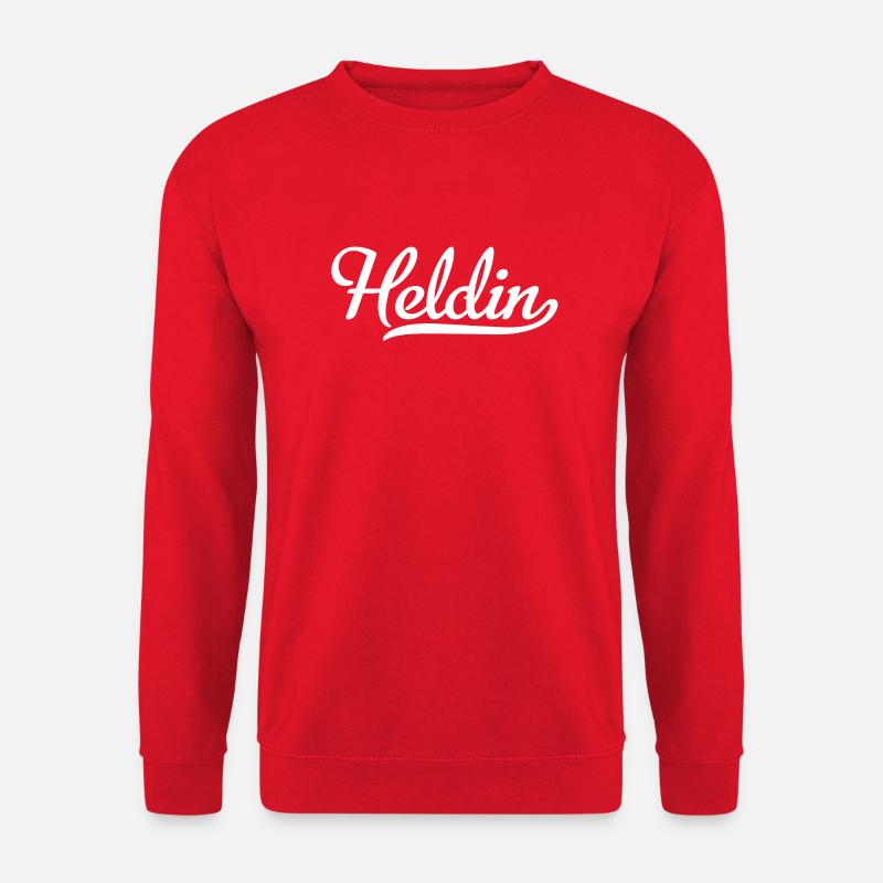 Heldin - Unisex Pullover - Rot