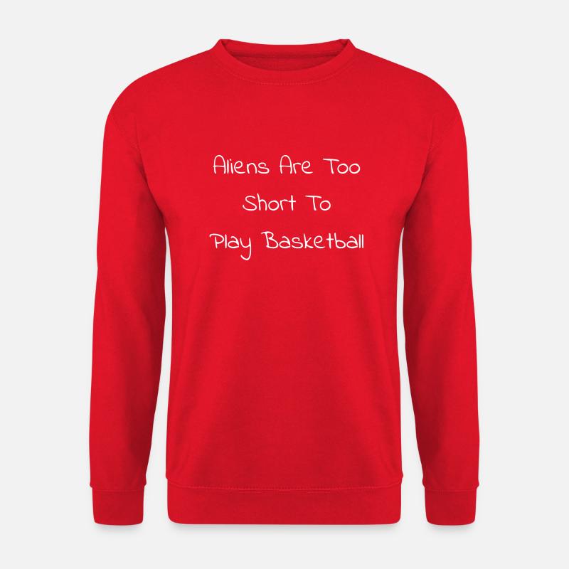 basketball coach design @zackiinnitbrahhh scifi - Unisex Sweatshirt - red