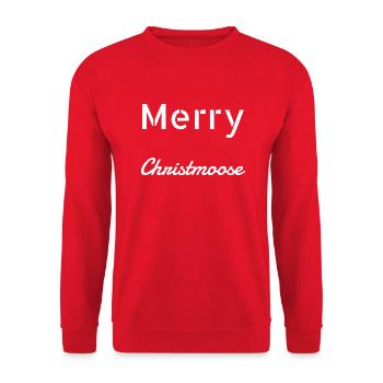 Geek Canadiana Present Idea Color Wild Gift - Unisex Sweatshirt - red - Front - Alina (178cm) & Michal (187cm)