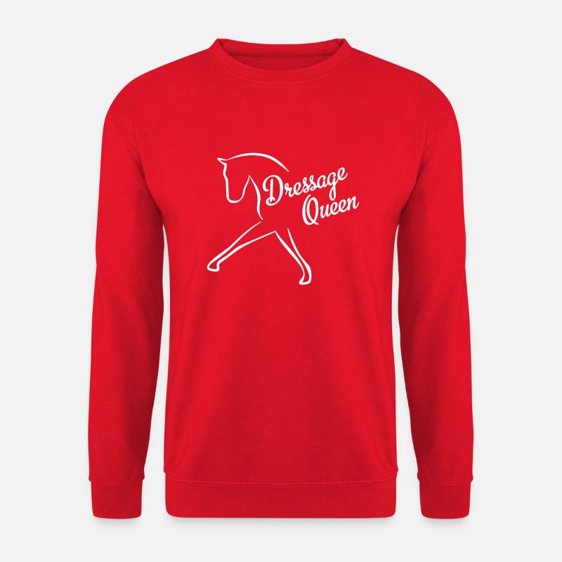 Dressur - Unisex Pullover - Rot