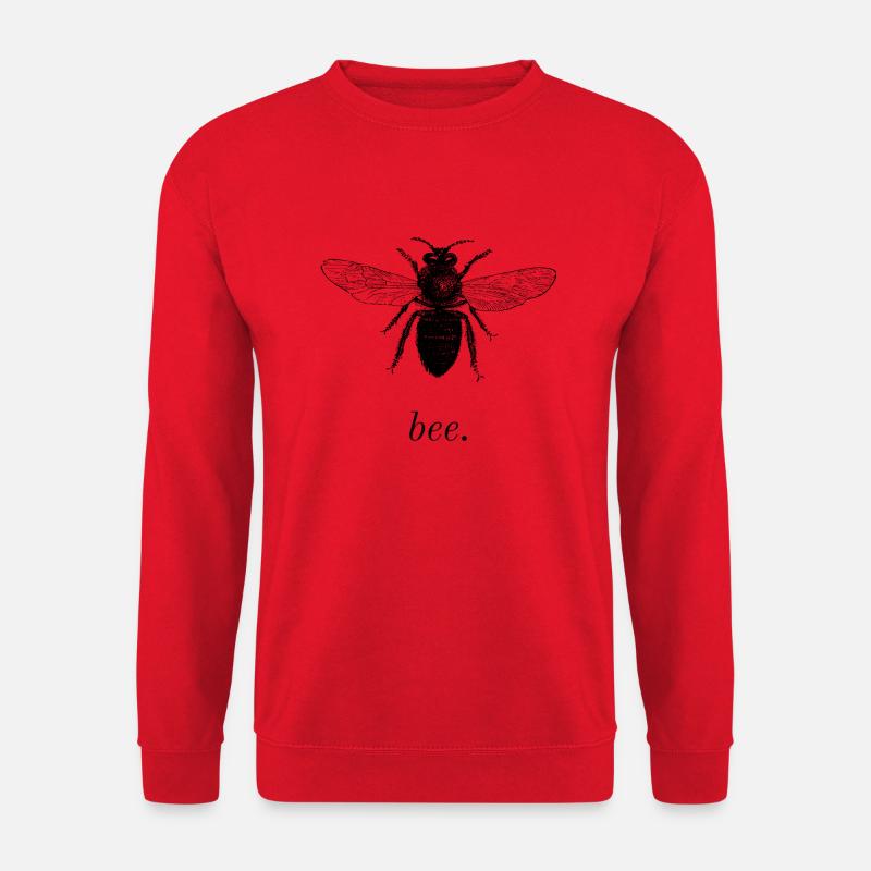 bee. - Unisex Pullover - Rot