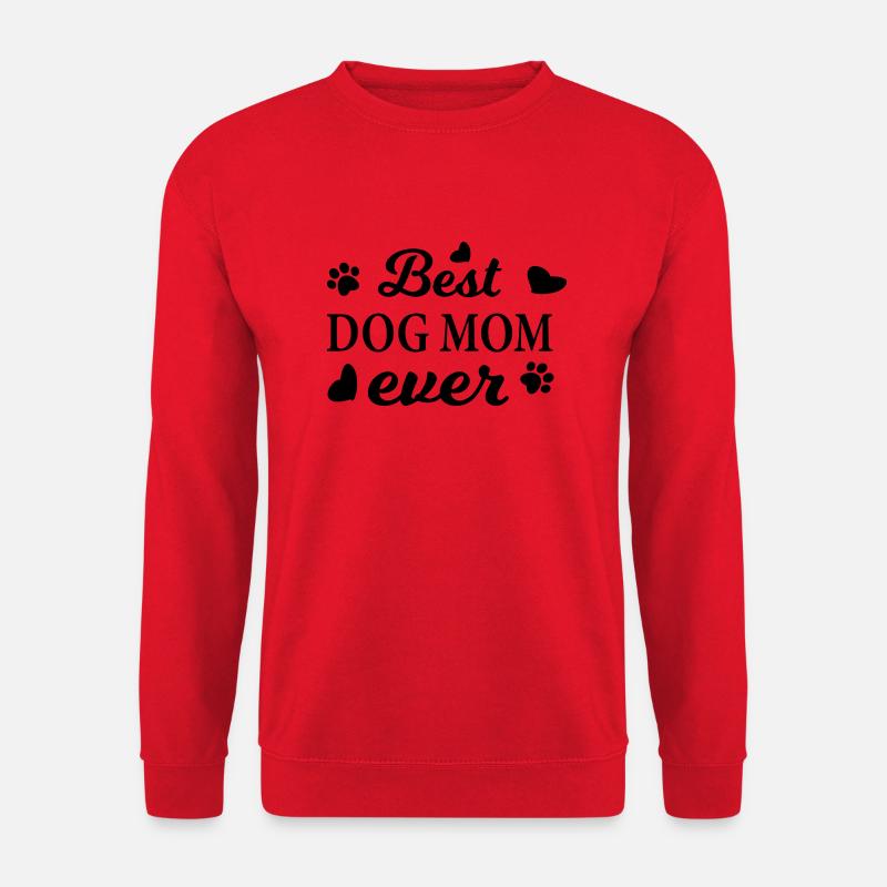 Hund Dog - Unisex Pullover - Rot