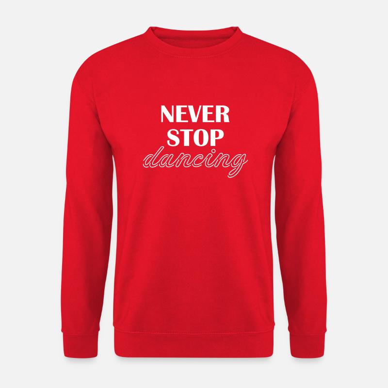 Danse Musique de danse - Sweat-shirt Unisexe - rouge