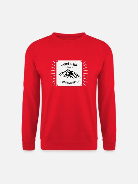 Après-Ski Obertauern - Unisex Sweatshirt - red