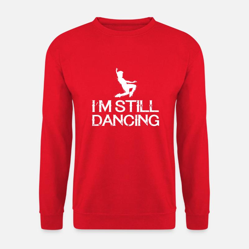 Dancing Dance Music - Unisex Pullover - Rot