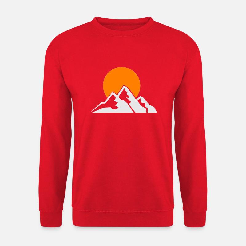 Berg - (26) - Unisex Pullover - Rot