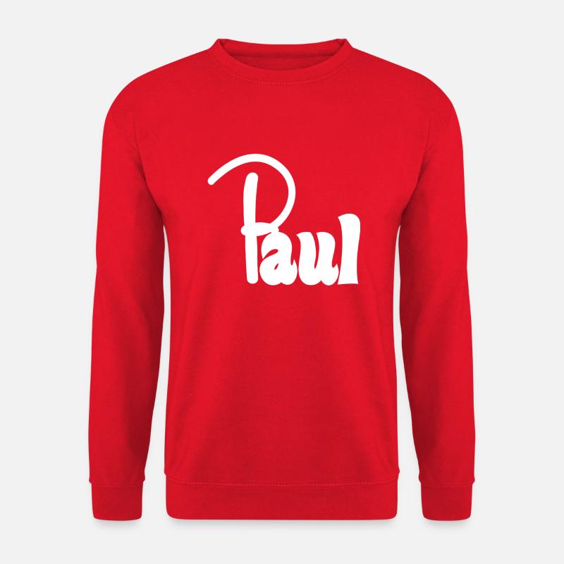 Paul - Unisex Sweatshirt - red