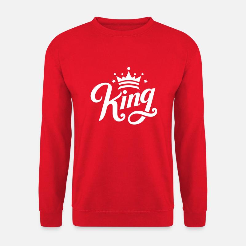 King - Unisex Sweatshirt - red