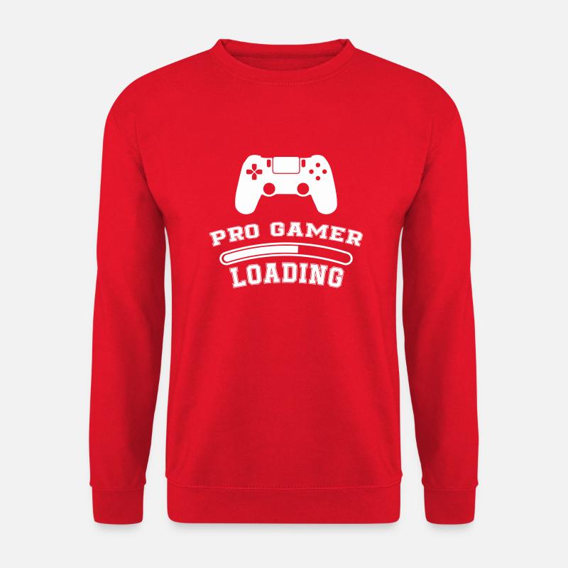 Pro Gamer Loading - Unisex Sweatshirt - red
