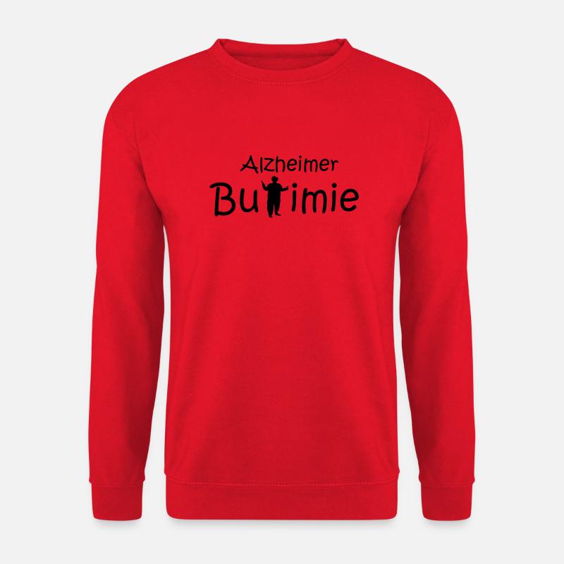 Alzheimer Bulimie - Unisex Pullover - Rot