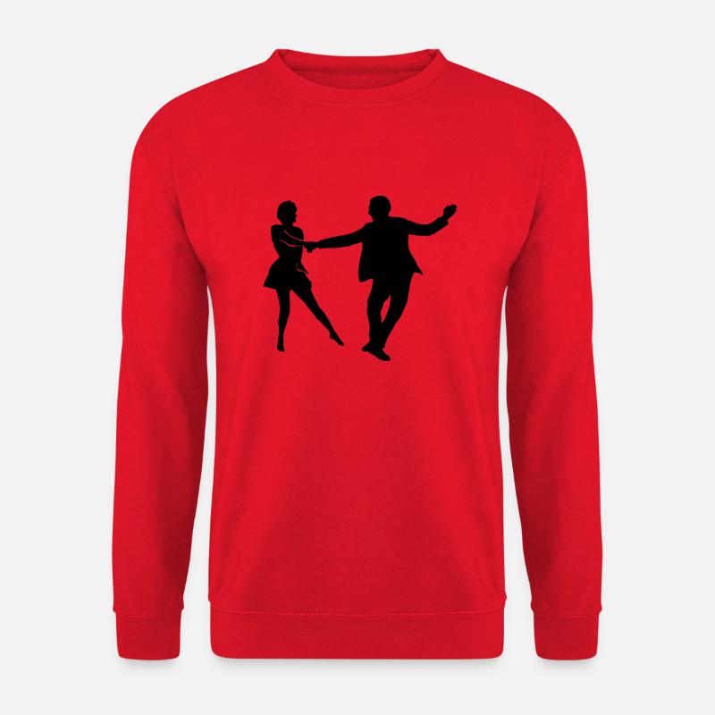 west coast swing dancer - Unisex Sweatshirt - red