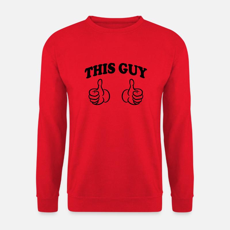 This Guy (Custom) - Unisex Sweatshirt - red