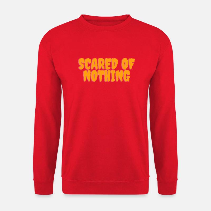Angst vor nichts - Unisex Pullover - Rot