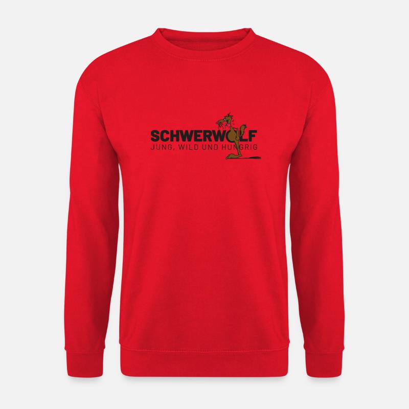 Schwerwolf - Unisex Pullover - Rot