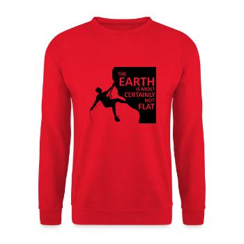 Adventure Travel Hiking Mountain - Unisex Pullover - Rot - Vorne - Alina (178cm) & Michal (187cm)