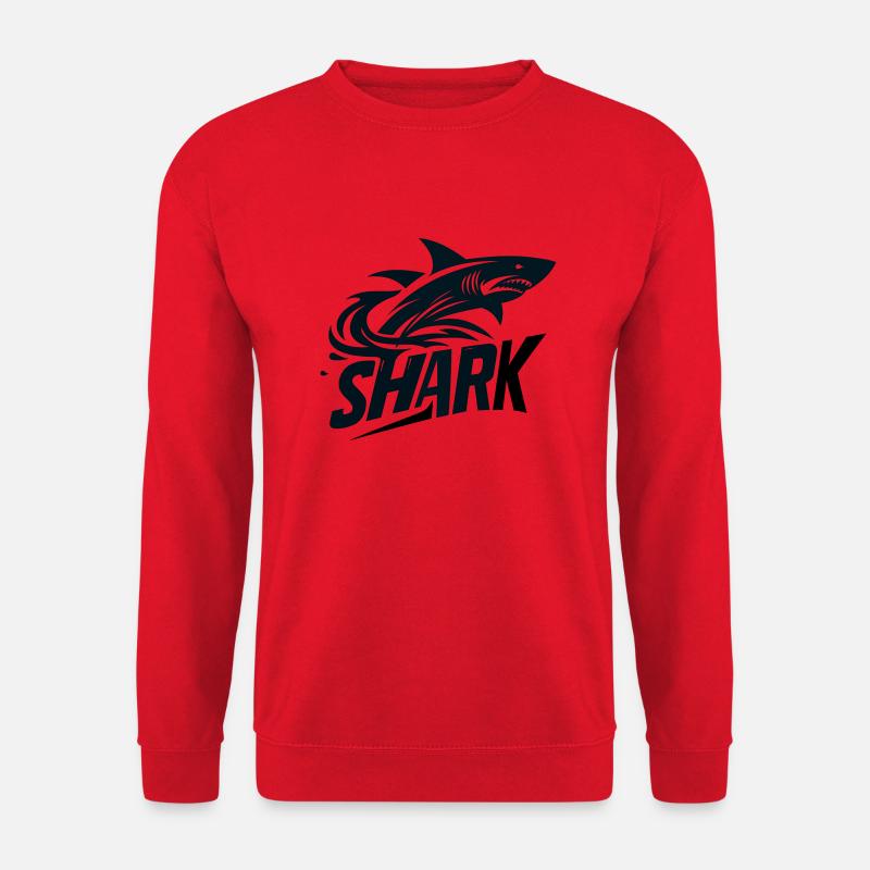 Shark - Unisex Pullover - Rot