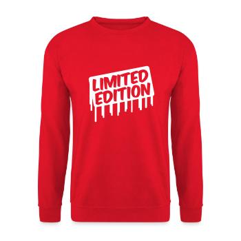 Limited Edition - Unisex Sweatshirt - red - Front - Alina (178cm) & Michal (187cm)