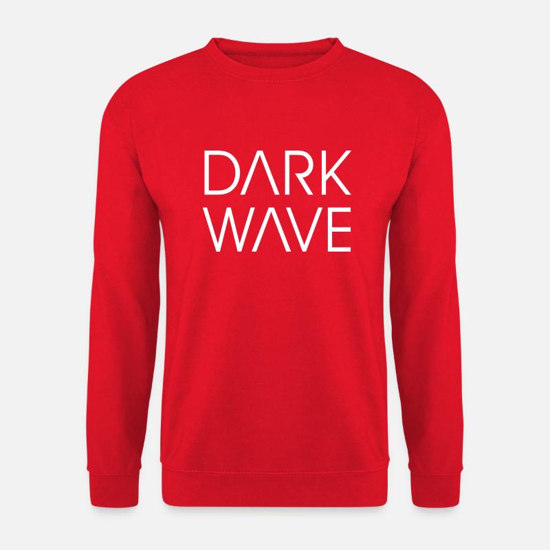 Dunkle Welle - Unisex Pullover - Rot