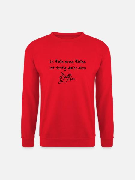 Just in case - Unisex Sweatshirt - red