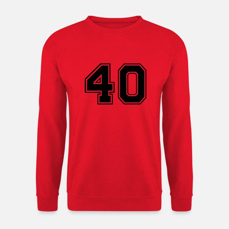 40 - Unisex Pullover - Rot