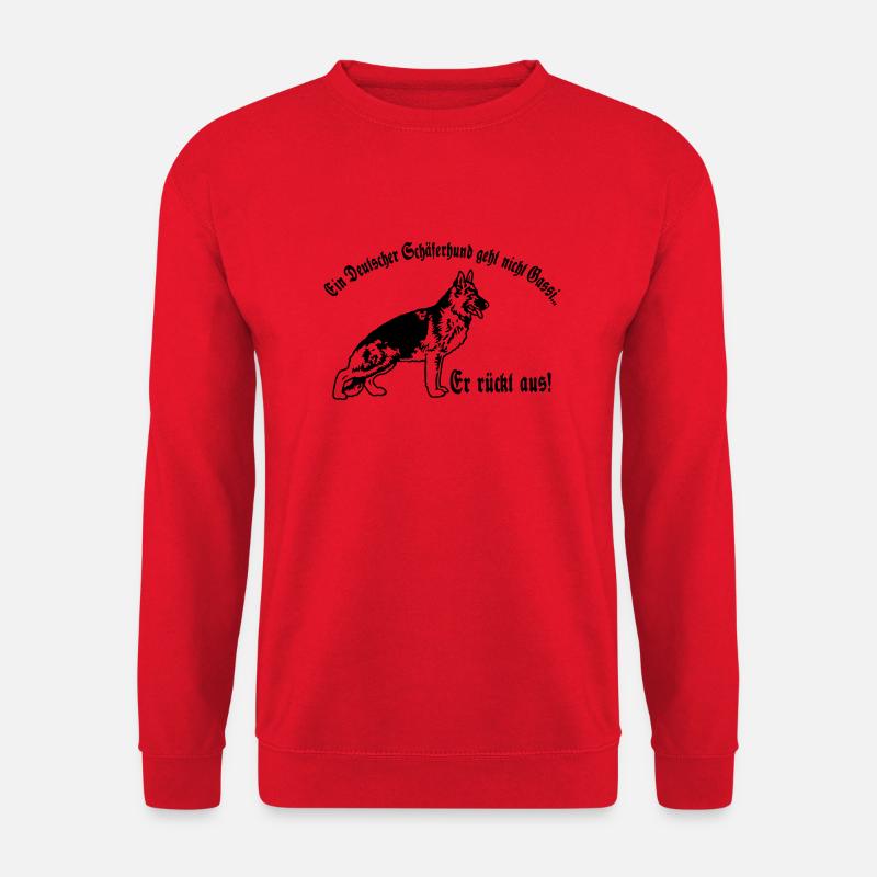 470 German Shepherd Dog - Unisex Sweatshirt - red