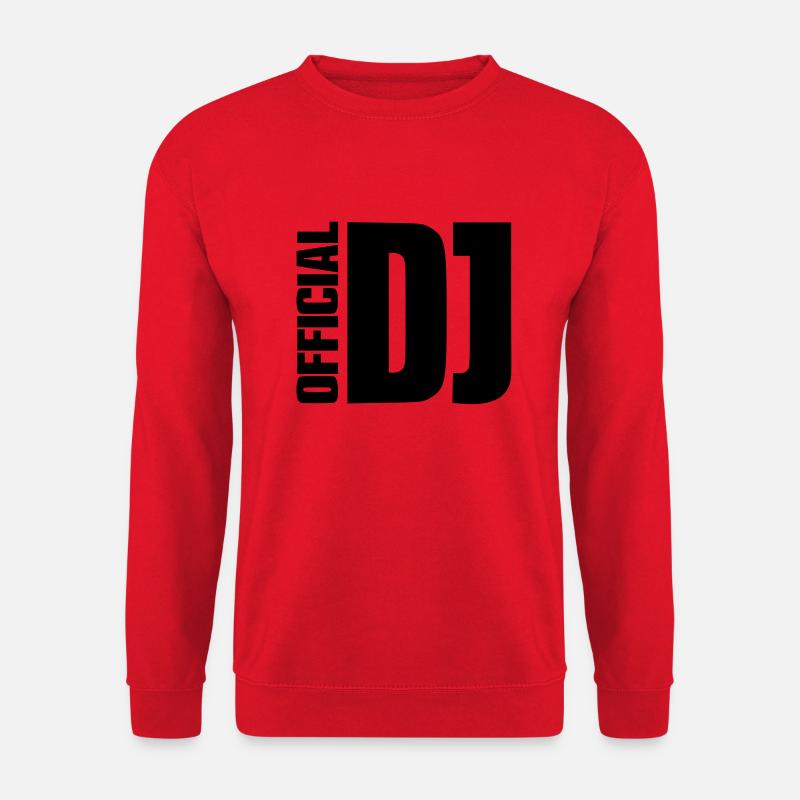 DJ - Unisex Pullover - Rot