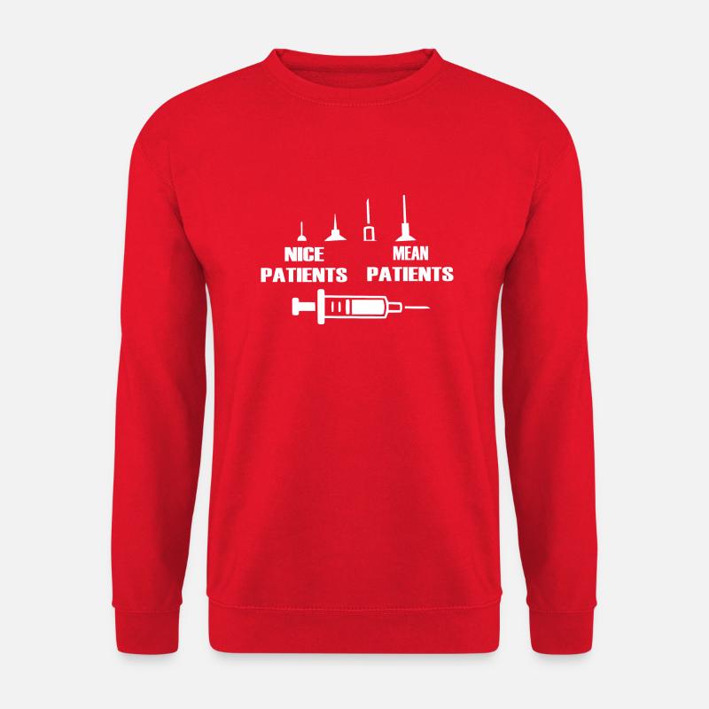 Nurse Krankenschwester Doktor - Unisex Pullover - Rot