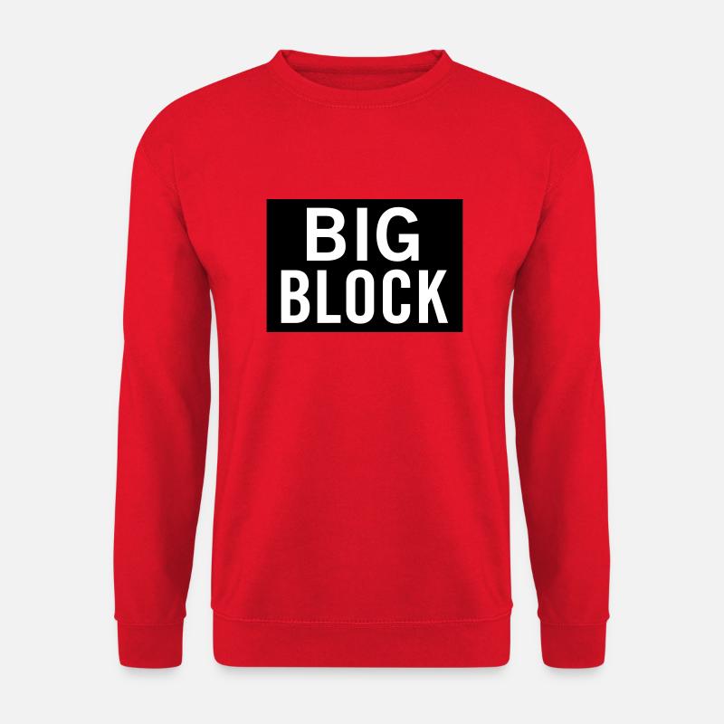 Big Block - Unisex Pullover - Rot