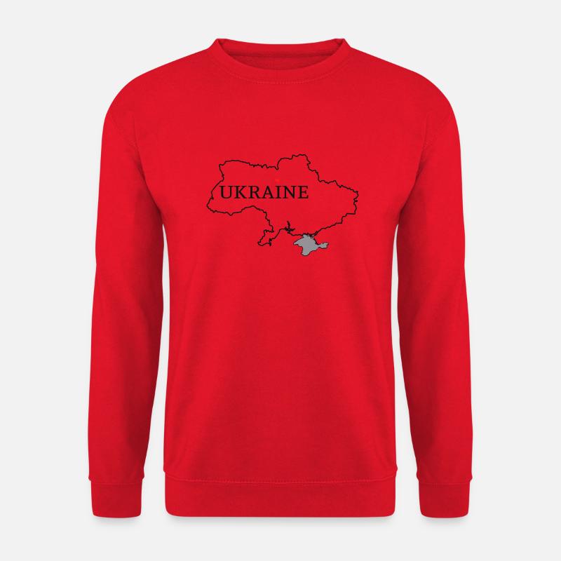 Ukraine - Unisex Pullover - Rot