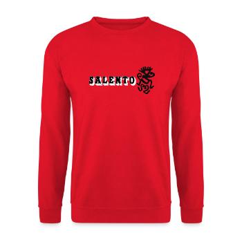Grotte Shaman Deer - Sweat-shirt Unisexe - rouge - Devant - Alina (178cm) & Michal (187cm)
