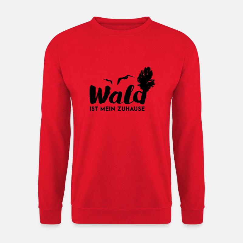 Im Wald - Unisex Pullover - Rot