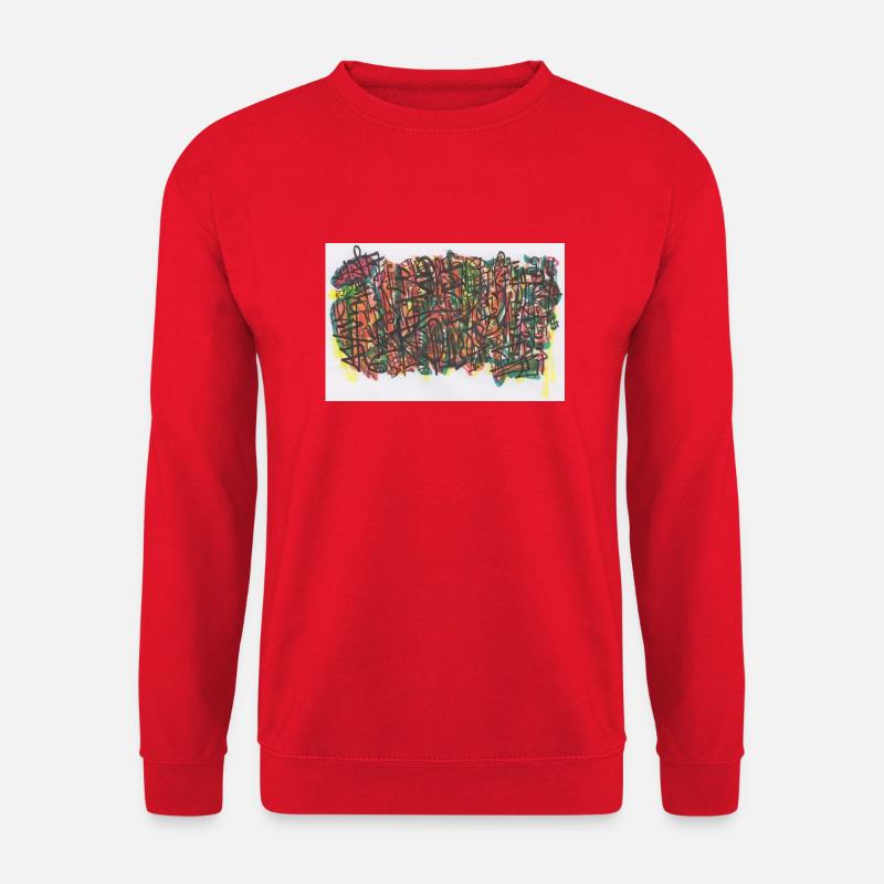 240626 01 - Unisex Pullover - Rot
