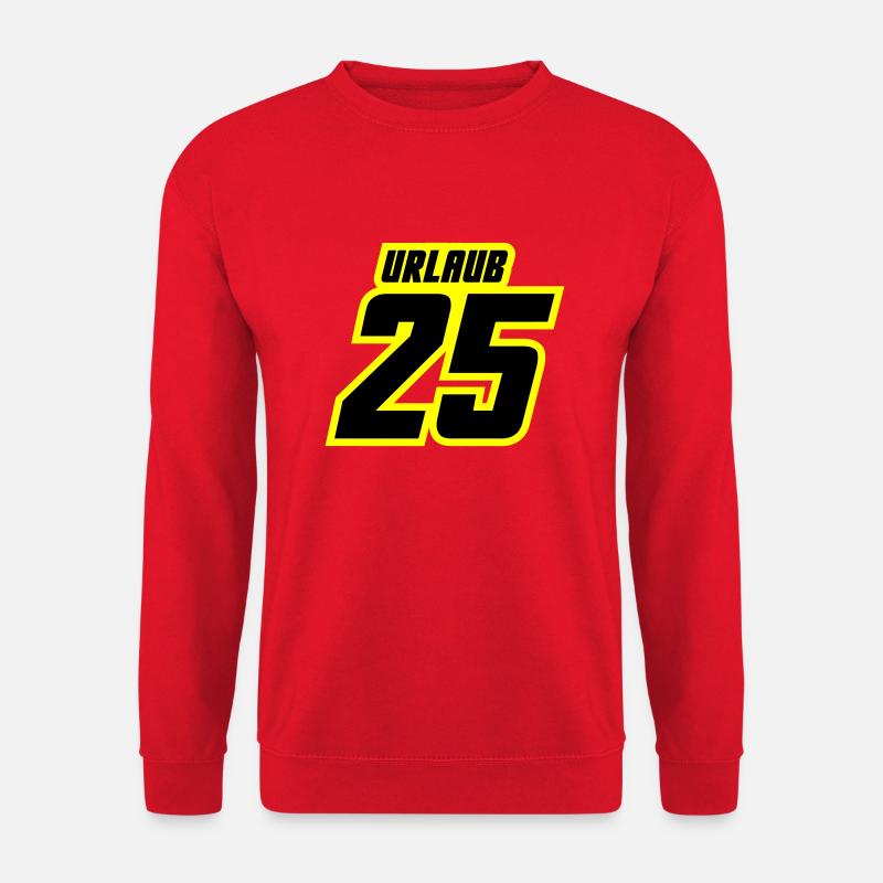 Urlaub 2025 Trikot - Unisex Pullover - Rot