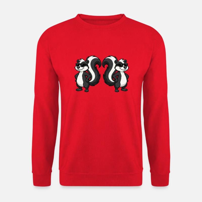 stinktier 2 - Unisex Pullover - Rot