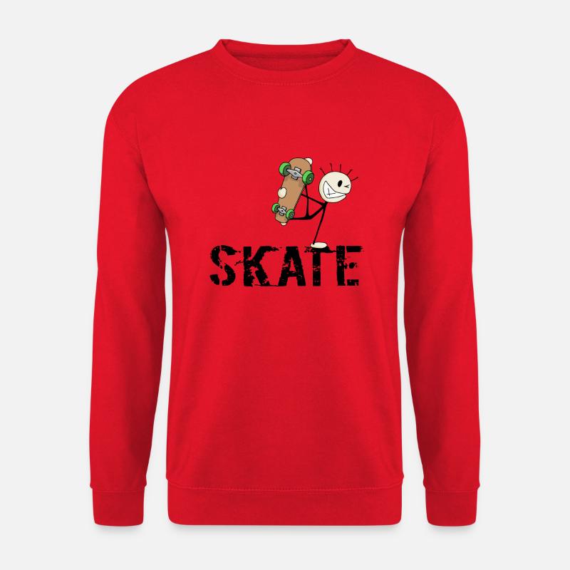 skate! - Unisex Pullover - Rot